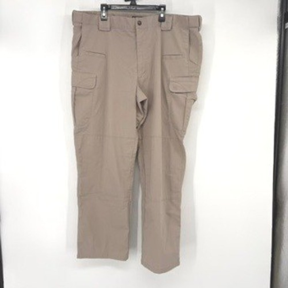 5.11‎ Tactical Series Mens 40x30 Khaki Tan Ripstop Cargo Pants Utility